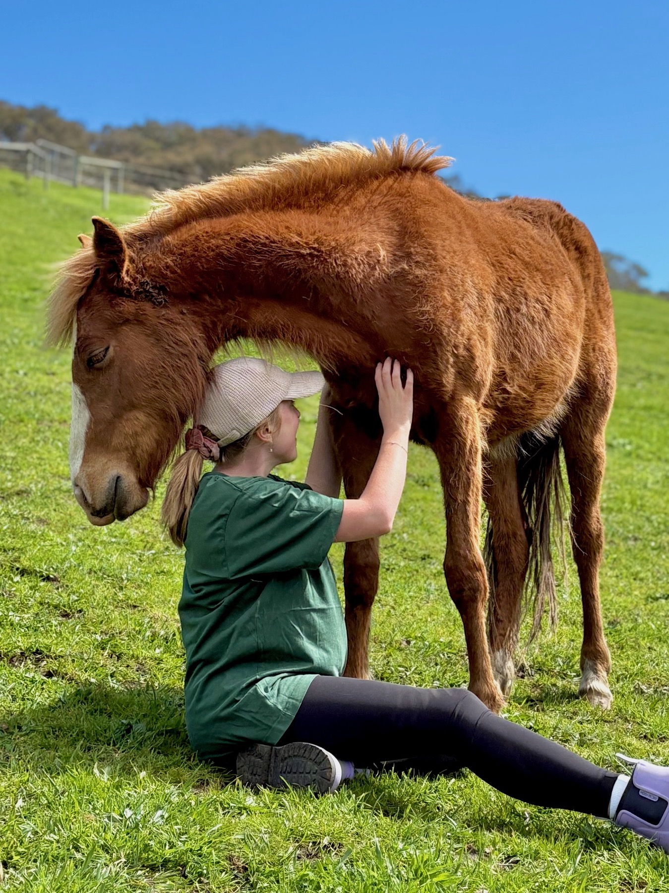 Just being with horses